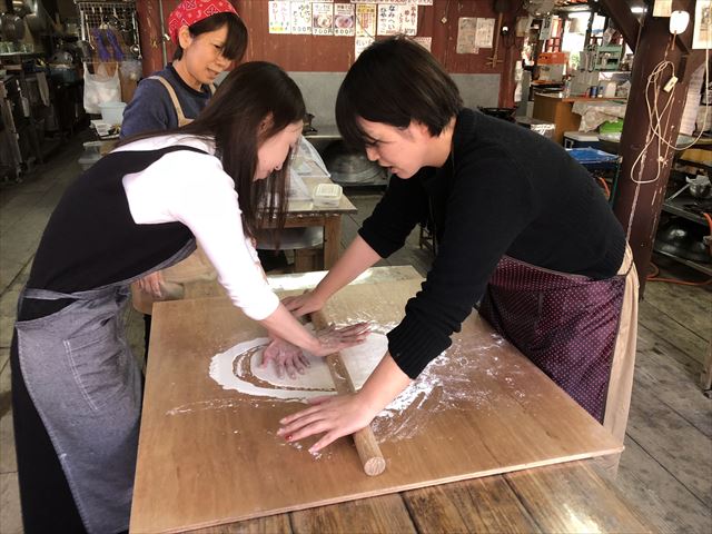 沖縄蕎麦打ち体験してきた