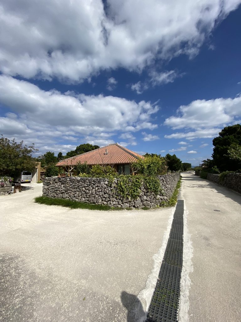 竹富島にある民家